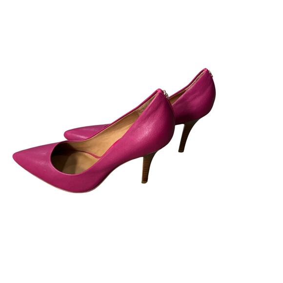 Coach Bright Pink Heels - Size 8 - Picture 2 of 6